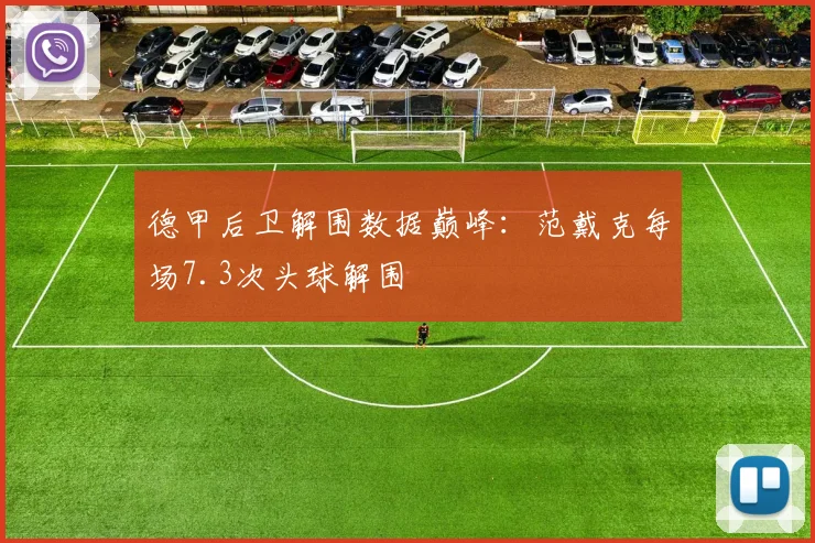 德甲后卫解围数据巅峰:范戴克每场7.3次头球解围